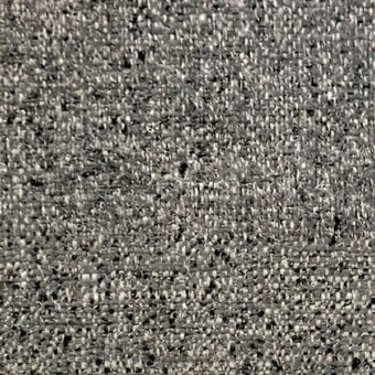 Woven gray fabric texture with granular appearance, dense irregular weave, slight sheen, and visible fibers; labeled “egoitaliano grease 002”.